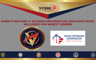Texas Veterans Commission, supporting veterans in their transition to civilian life, has joined NVBDC’s MVO Task Force.